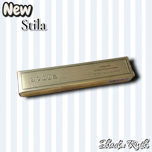 New NIB Stila Calligraphy Lip Stain Makeup– Shade: Ruth (0.22 fl oz / 6.7 mL) - Picture 3 of 6